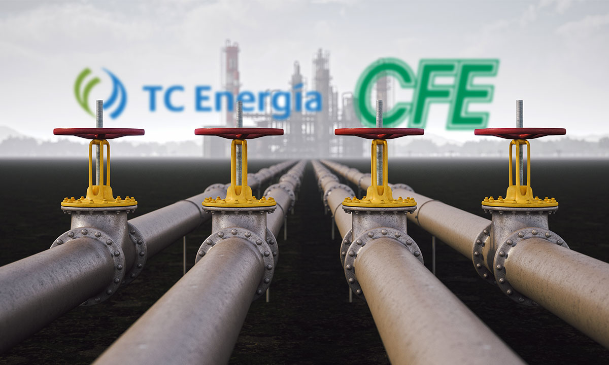 CFE and TC Energy have formalized the construction of a $4,500 million gas pipeline