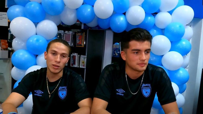 Jorge Moreno sends an emotional message to Guatemalans in the United States who support Sub 20