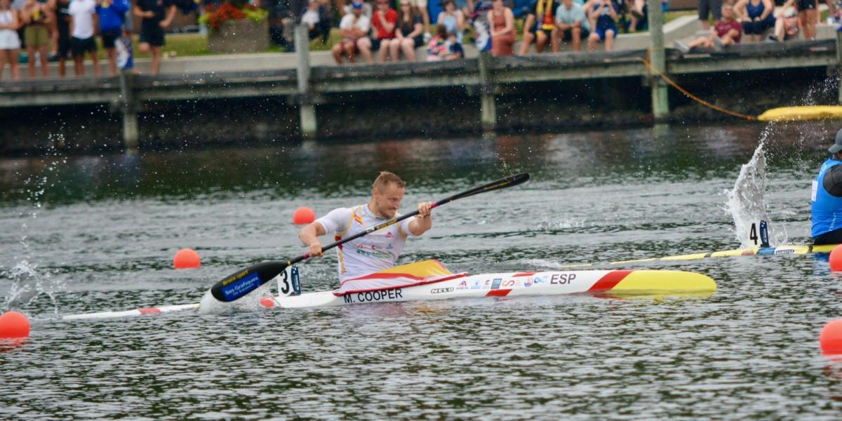 Marcus Cooper Walz, to the K1-500 final at the best time