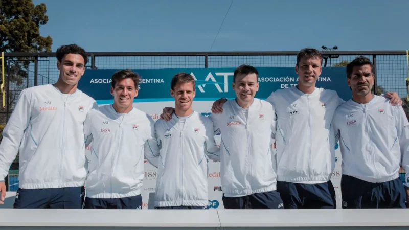Argentina will start their participation in the final stage of the Davis Cup against Sweden: time, television and everything you need to know