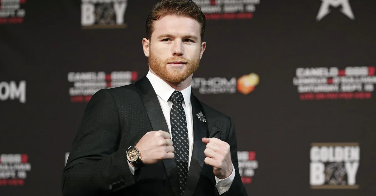 How many millions did Canelo Alvarez make in his two previous battles against Golovkin