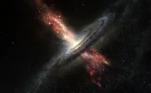 In fact, with a high probability, there is a black hole at the center of most galaxies