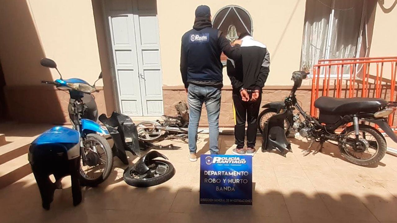 A gang was devoted to stealing motorcycles and then selling spare parts