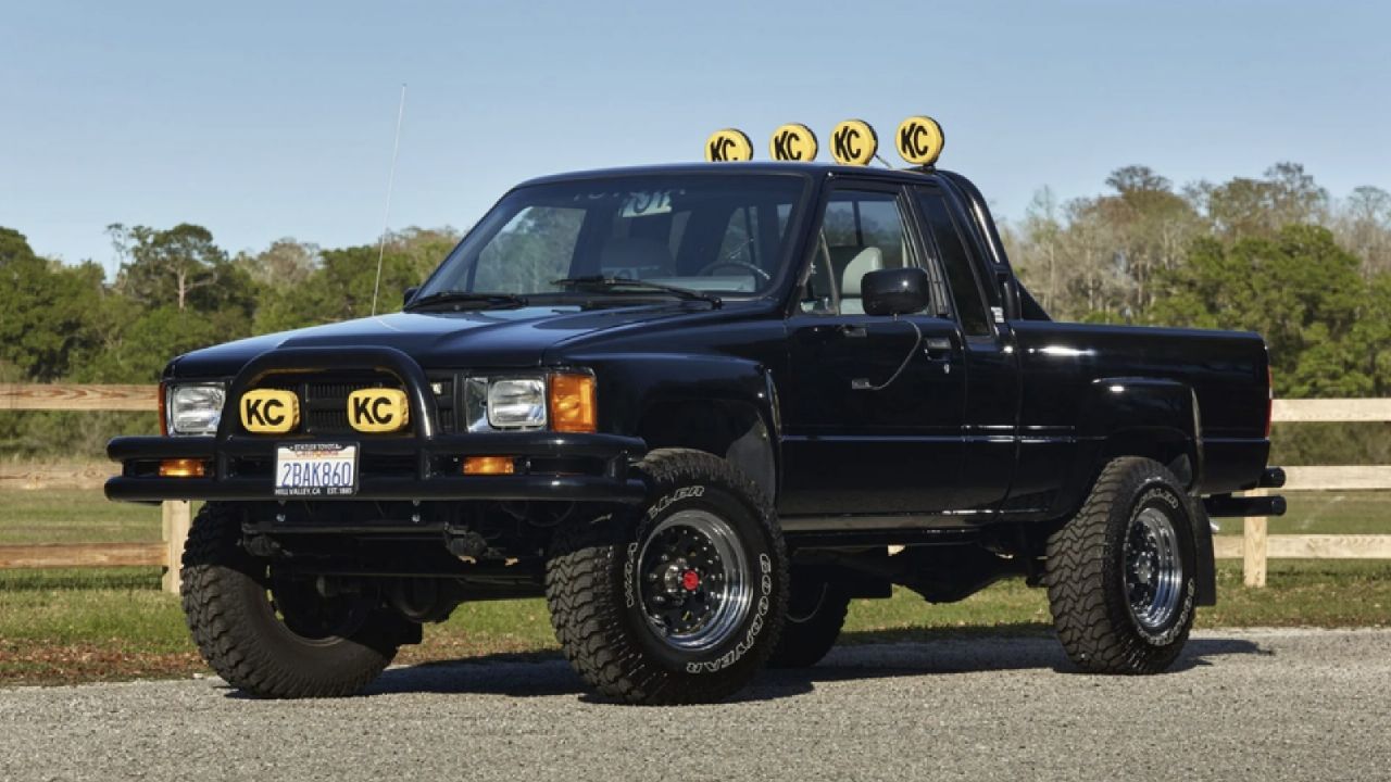 Marty McFly 1985 Toyota Hilux SR5 in Back to the Future up for auction