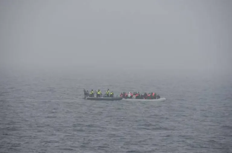 More than 600 migrants arrive in the UK via the English Channel