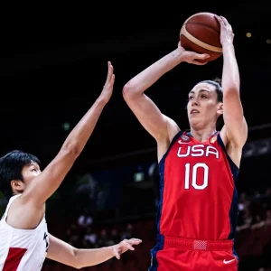 The United States scored 145 points against South Korea and set a new record in the Women’s Basketball World Cup