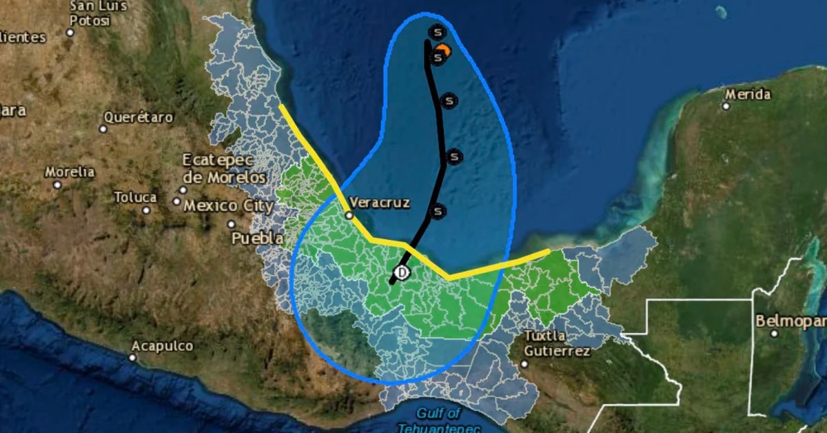 This will be the path and danger of Tropical Storm “Carl” until October 16