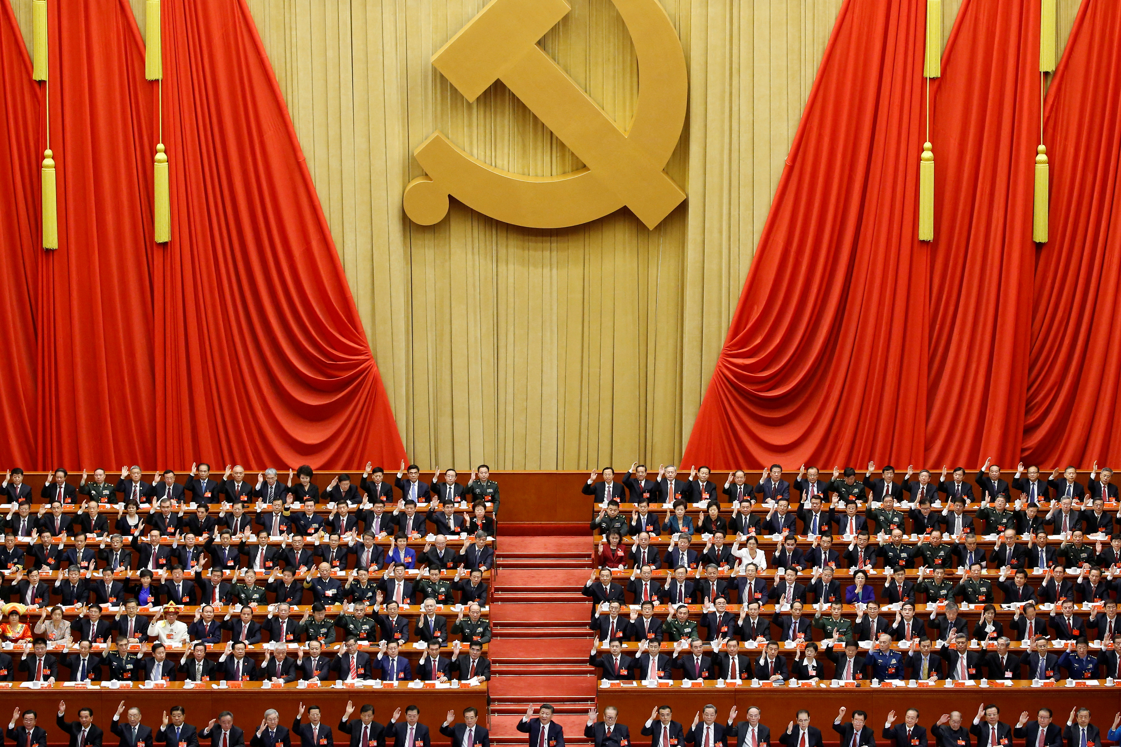 The Chinese Communist Party, with 96.7 million members, is one of the world's largest political organizations (Reuters/Thomas Peter/File)
