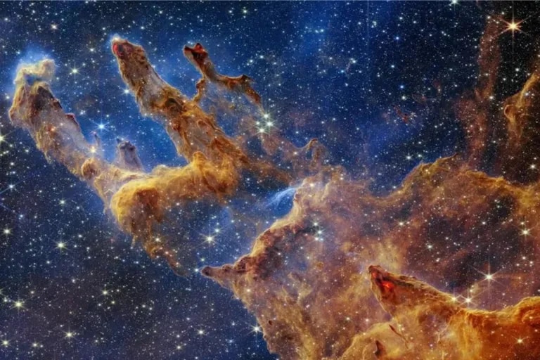 James Webb: The dazzling images of the “Pillars of Creation” taken by the telescope