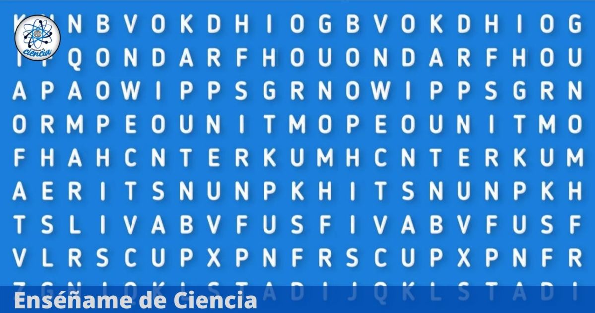 A visual puzzle about the word “GARDEN” Can you find it in the 8-second word search?  Teach me about science