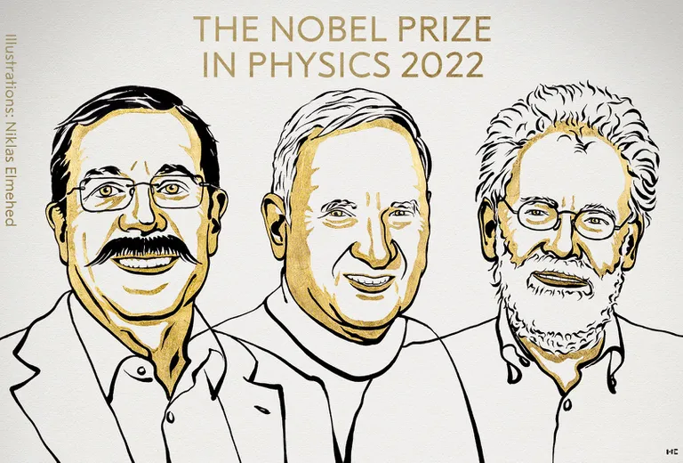 The 2022 Nobel Prize in Physics: Three scientists are honored for their experiments with entangled photons and their advances in quantum information