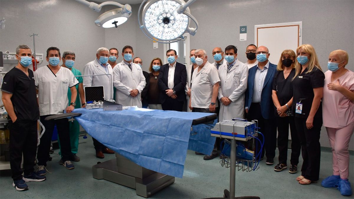 Governor Zamora inaugurated the modernization of the surgical unit of the regional hospital