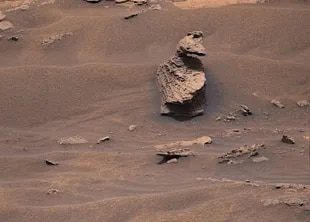 formed rock "Duck" On Mars